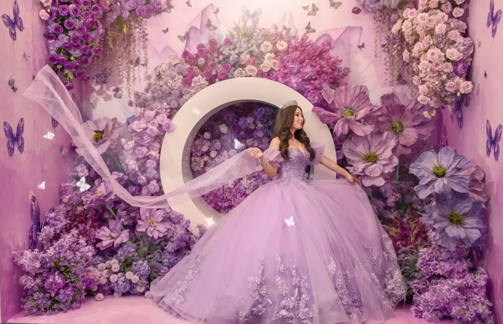 quinceanera-sweet-16-daniela-events- Princesa Floral