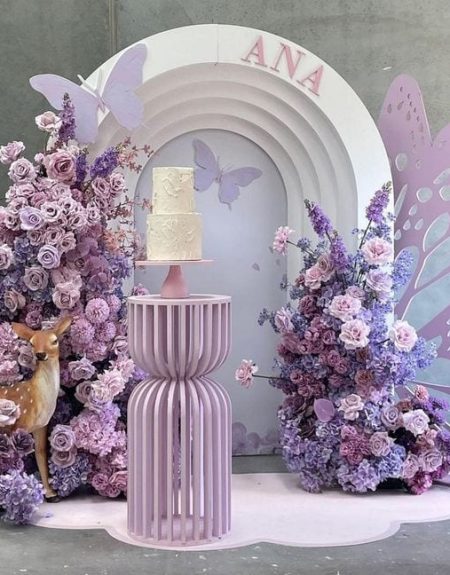 3D Arch Backdrop
