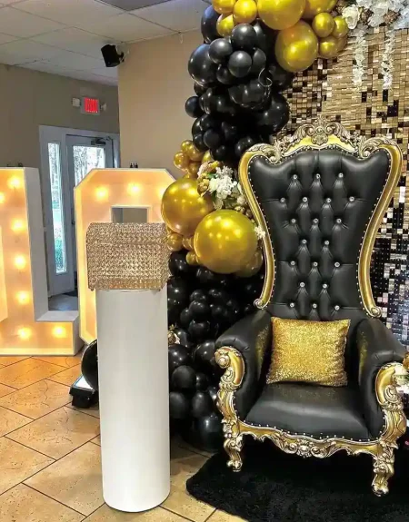 Book yoru event a get a free throne chair